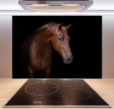 Keuken achterwand Bruin paard