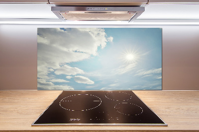 Achterwand keuken Wolken aan de hemel