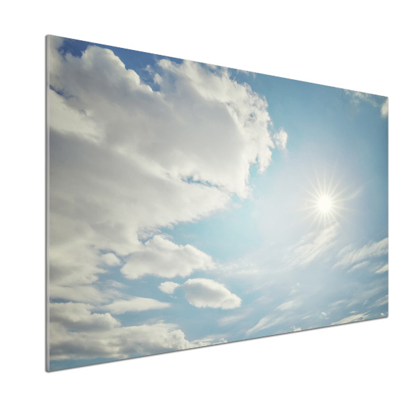 Achterwand keuken Wolken aan de hemel