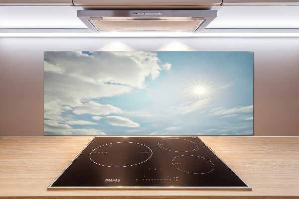 Achterwand keuken Wolken aan de hemel