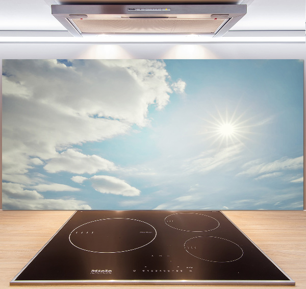 Achterwand keuken Wolken aan de hemel