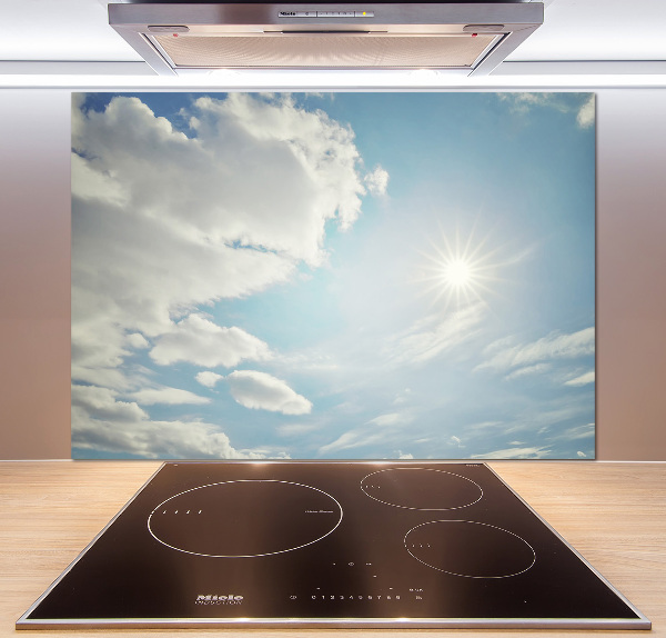 Achterwand keuken Wolken aan de hemel