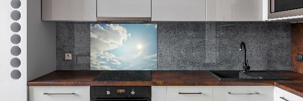Achterwand keuken Wolken aan de hemel