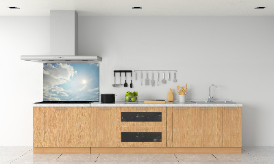 Achterwand keuken Wolken aan de hemel