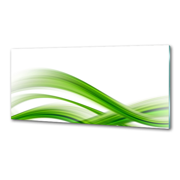 Glazen achterwand keuken Abstracte golven