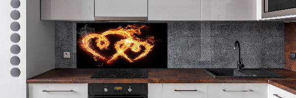 Achterwand keuken Vuurharten