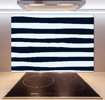 Glazen achterwand keuken Gestreepte achtergrond