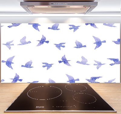 Spatplaat keuken Zwaluwen