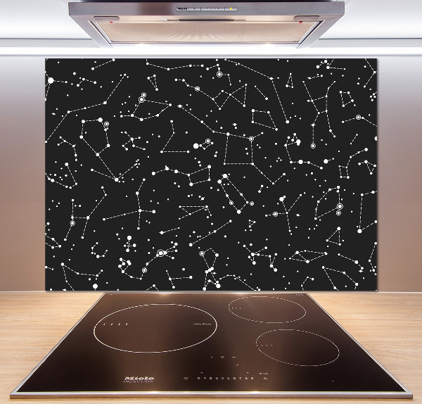 Spatplaat keuken Sterrenbeeld
