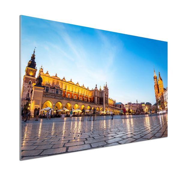 Spatscherm keuken Krakau, Polen