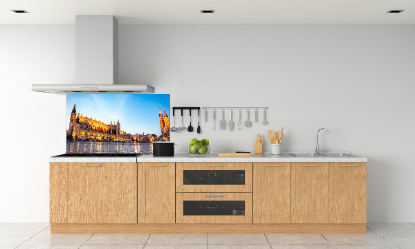 Spatscherm keuken Krakau, Polen