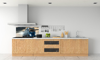 Spatplaat keuken Vrachtwagen