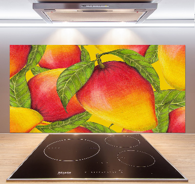 Glazen achterwand keuken Mango