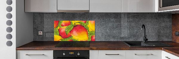 Glazen achterwand keuken Mango