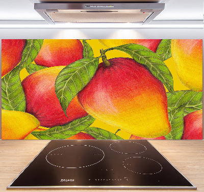Glazen achterwand keuken Mango