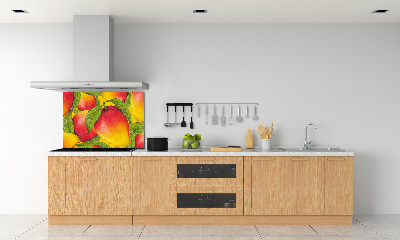 Glazen achterwand keuken Mango