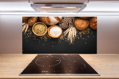 Spatplaat keuken Brood en tarwe