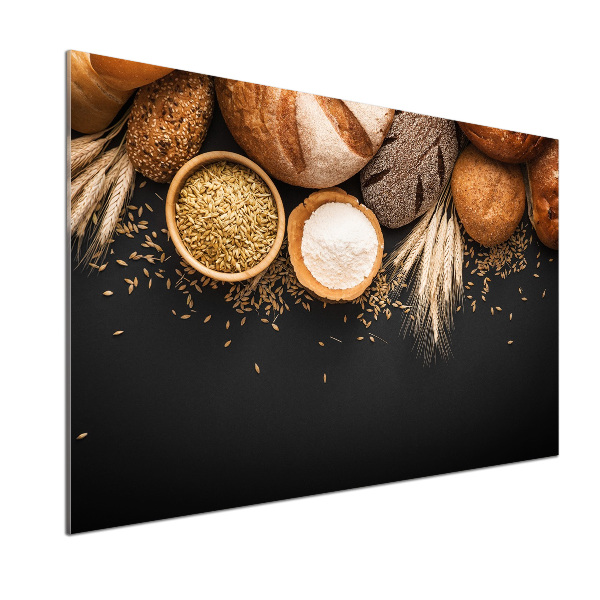 Spatplaat keuken Brood en tarwe