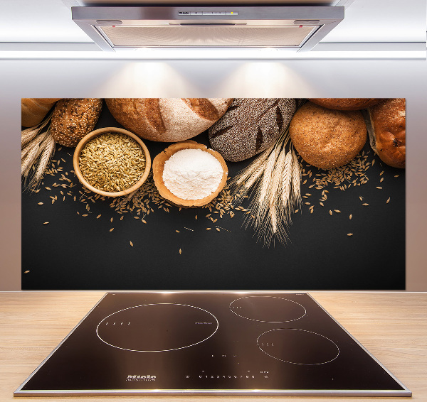 Spatplaat keuken Brood en tarwe