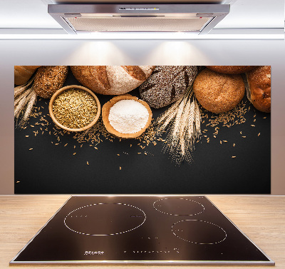 Spatplaat keuken Brood en tarwe