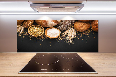 Spatplaat keuken Brood en tarwe