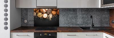 Spatplaat keuken Brood en tarwe