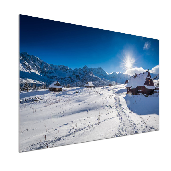 Keuken achterwand Tatragebergte weiden