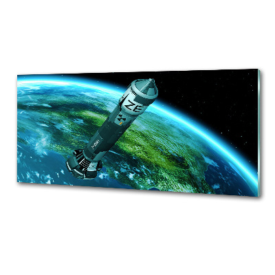 Achterwand keuken Kernraket