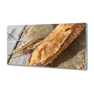Glazen achterwand keuken Verse baguette