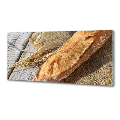 Glazen achterwand keuken Verse baguette