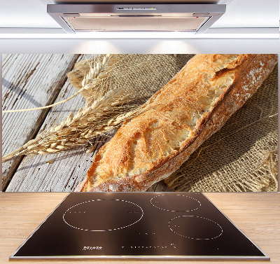 Glazen achterwand keuken Verse baguette