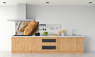 Glazen achterwand keuken Verse baguette