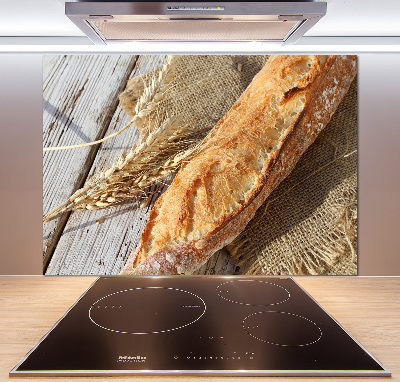 Glazen achterwand keuken Verse baguette