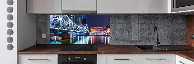 Spatplaat keuken Shanghai-brug