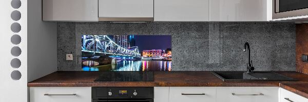 Spatplaat keuken Shanghai-brug