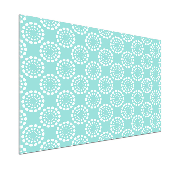 Spatplaat keuken Geometrische achtergrond