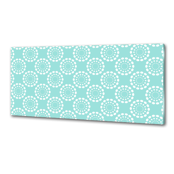 Spatplaat keuken Geometrische achtergrond