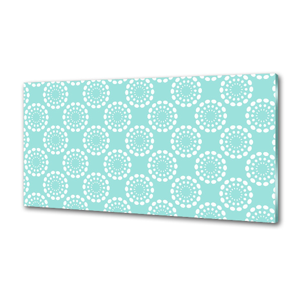 Spatplaat keuken Geometrische achtergrond