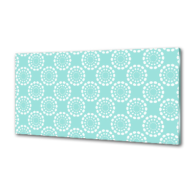 Spatplaat keuken Geometrische achtergrond