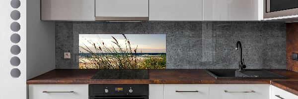 Achterwand keuken duinen aan zee