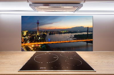 Spatscherm keuken Düsseldorf, Duitsland