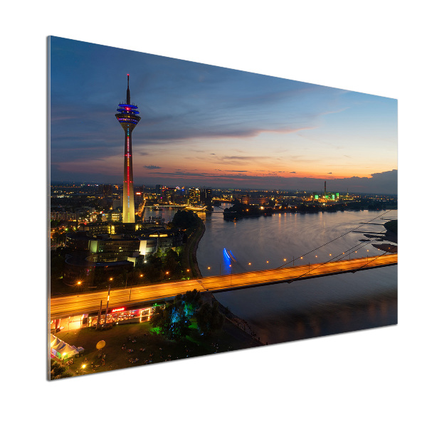 Spatscherm keuken Düsseldorf, Duitsland