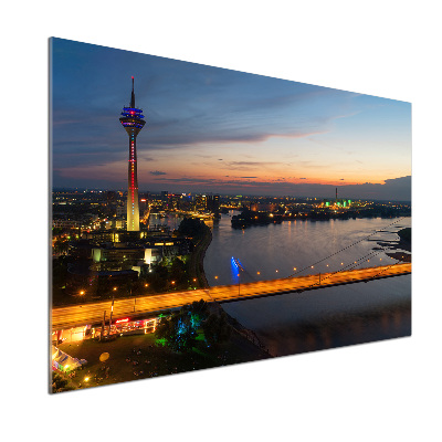 Spatscherm keuken Düsseldorf, Duitsland