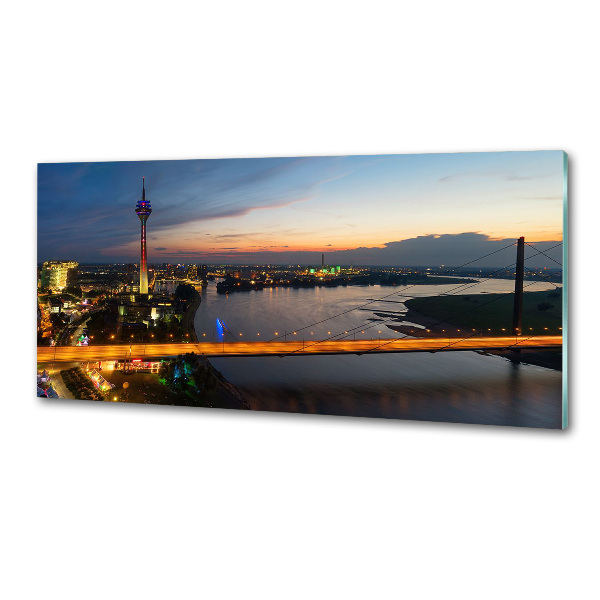 Spatscherm keuken Düsseldorf, Duitsland