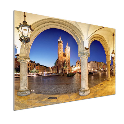 Spatplaat keuken Krakau, Polen