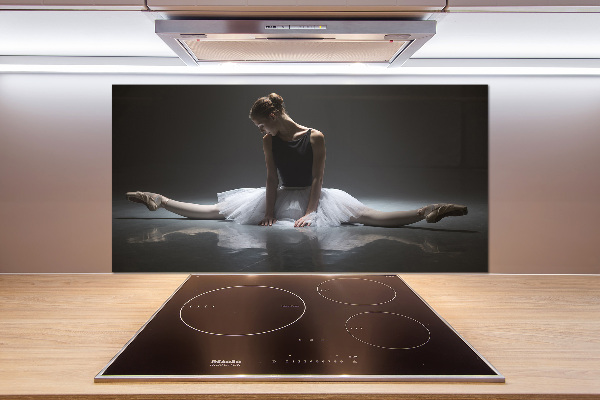 Glazen achterwand keuken Ballerina