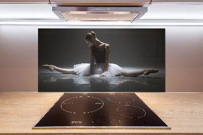 Glazen achterwand keuken Ballerina