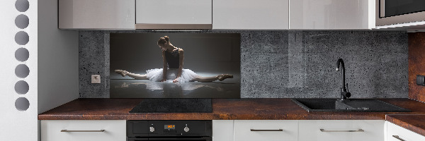 Glazen achterwand keuken Ballerina