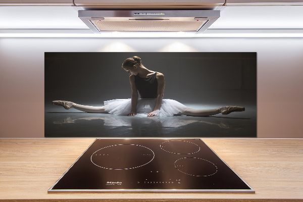 Glazen achterwand keuken Ballerina
