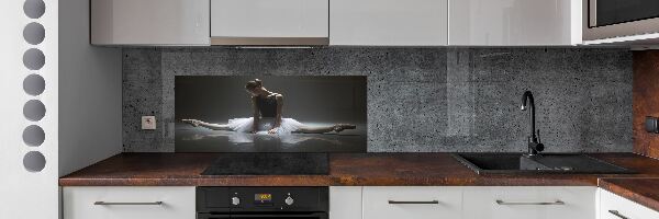 Glazen achterwand keuken Ballerina
